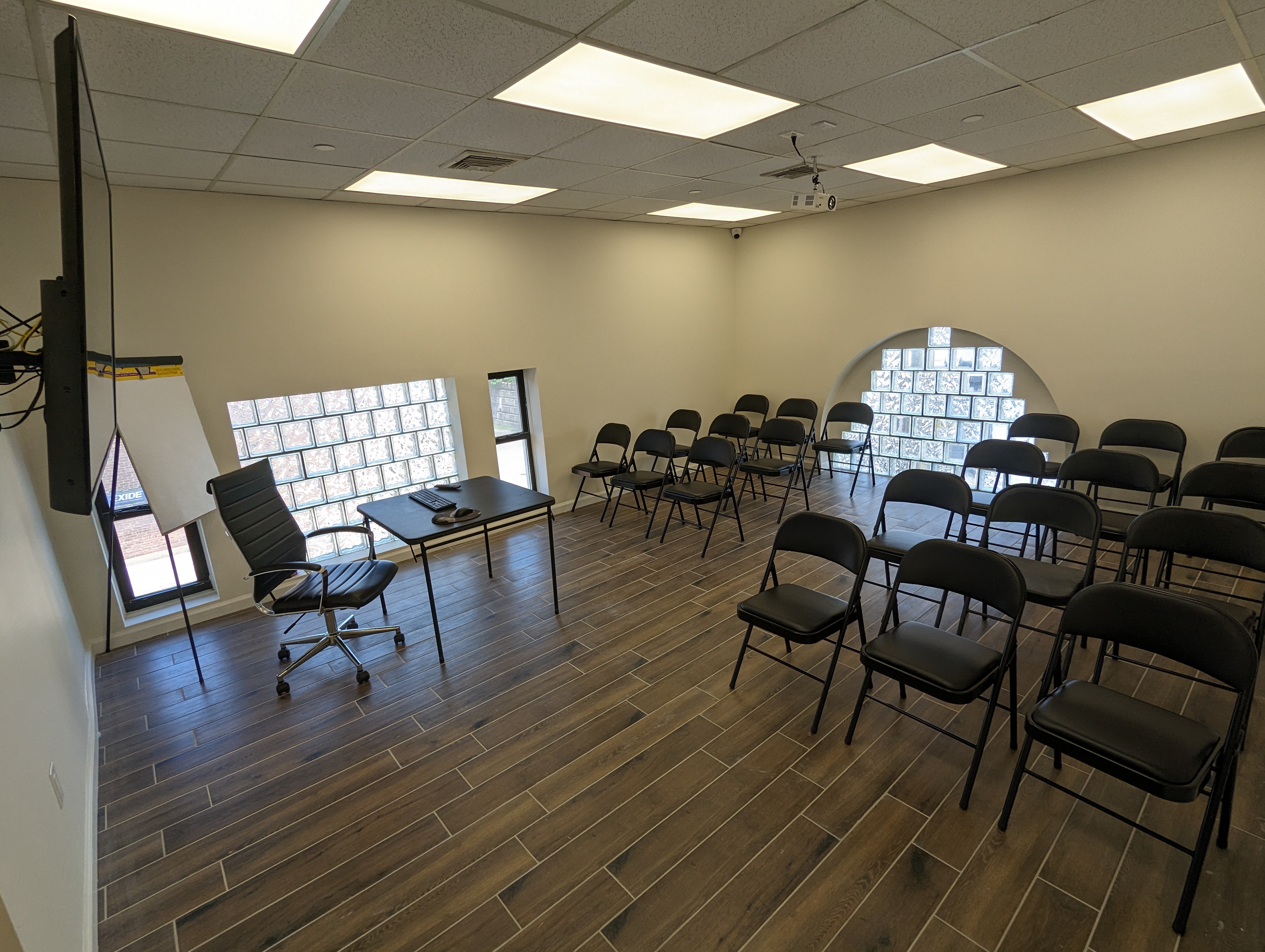 Modern Multi-Purpose Training Room at Harbor Meeting Center, Staten Island